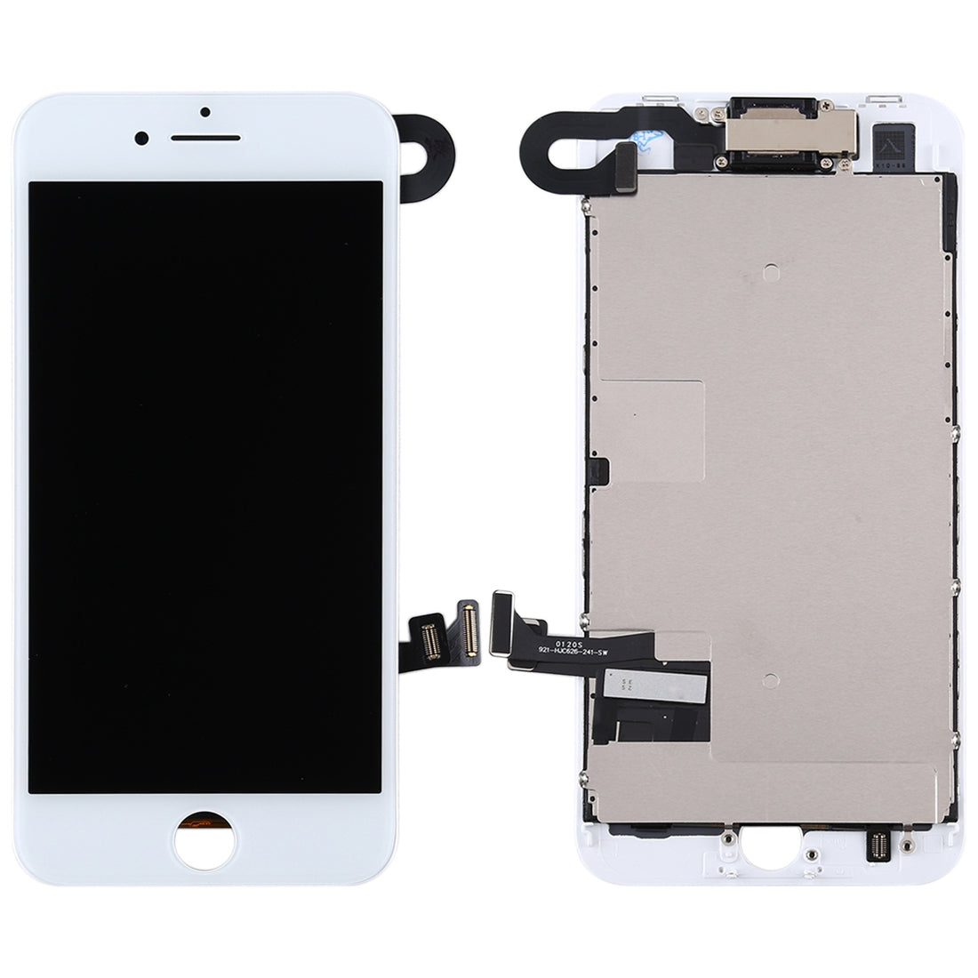 Ecran LCD + Numériseur Tactile Apple iPhone 8 (avec Caméra) Blanc