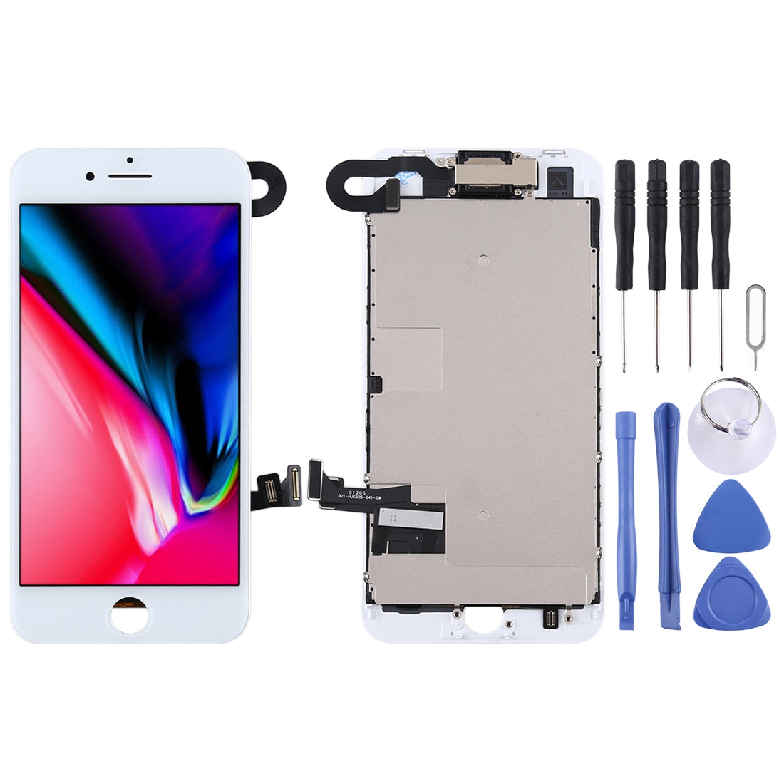 LCD Screen + Touch Digitizer Apple iPhone 8 (with Camera) White