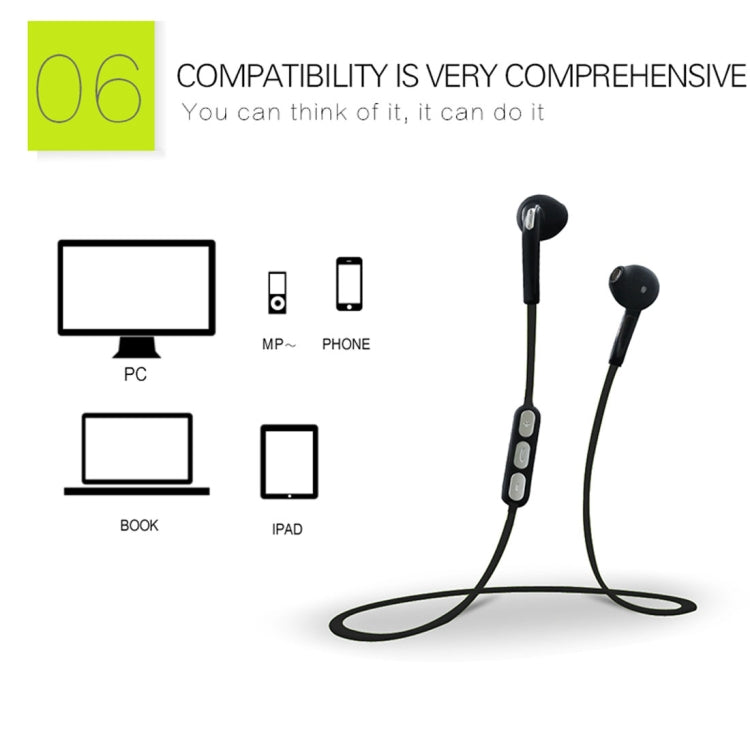 X10 Écouteurs intra-auriculaires Bluetooth de sport anti-transpiration professionnels avec prise en charge du micro HD Appels mains libres Distance : 10 m