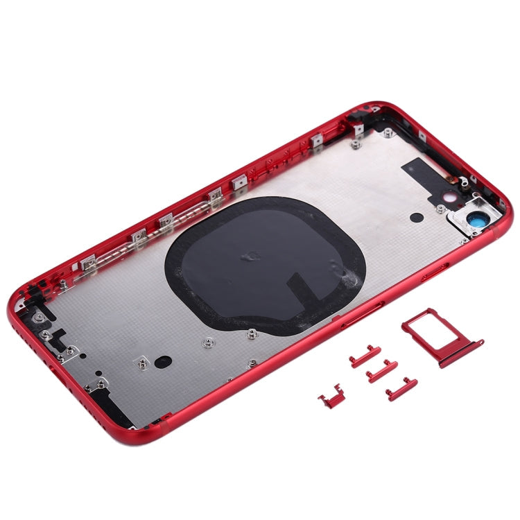 Carcasa Trasera Para iPhone 8 (Rojo)