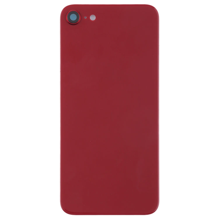 Coque arrière avec adhésif pour iPhone 8 (Rouge)