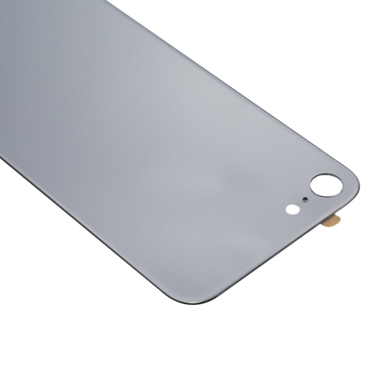 Cubierta Posterior de la Batería de superficie de espejo de Cristal Para iPhone 8 (Plateado)