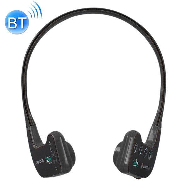 Casque Bluetooth pour l'enseignement de la natation avec conduction osseuse (noir)
