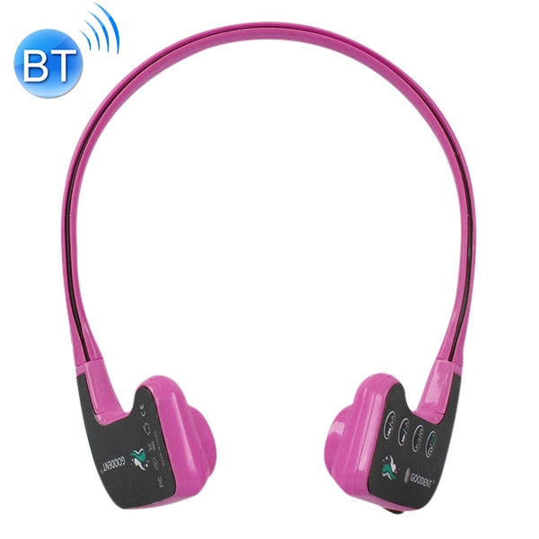 Auriculares Bluetooth para enseñanza de natación con conducción ósea (púrpura)