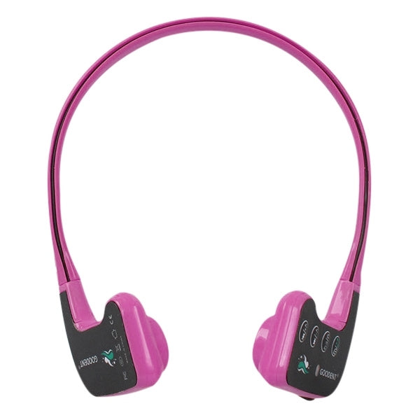 Auriculares Bluetooth para enseñanza de natación con conducción ósea (púrpura)