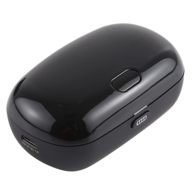 X8 TWS - Auriculares internos Portátiles con Bluetooth V5.0 para deportes al aire libre con caja de Carga (Negro)