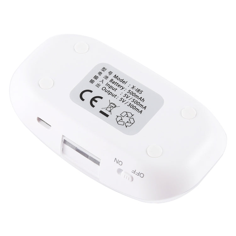 X-I8S Auriculares intrauditivos Portátiles con Bluetooth V4.2 para deportes al aire libre con caja de Carga (Blanco)