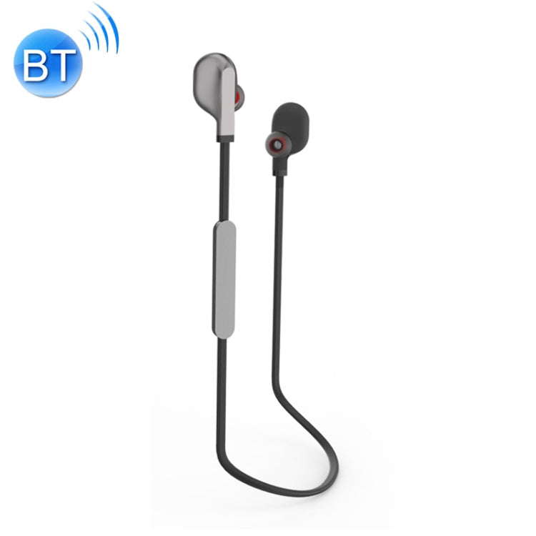 Remax RB-S18 Wireless Bluetooth V4.2 In-Ear Headphones with HD Mic for iPad iPhone Galaxy Huawei Xiaomi LG HTC and other Smartphones (Black)