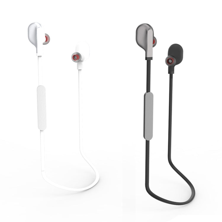 Remax RB-S18 Wireless Bluetooth V4.2 In-Ear Headphones with HD Mic for iPad iPhone Galaxy Huawei Xiaomi LG HTC and other Smartphones (White)