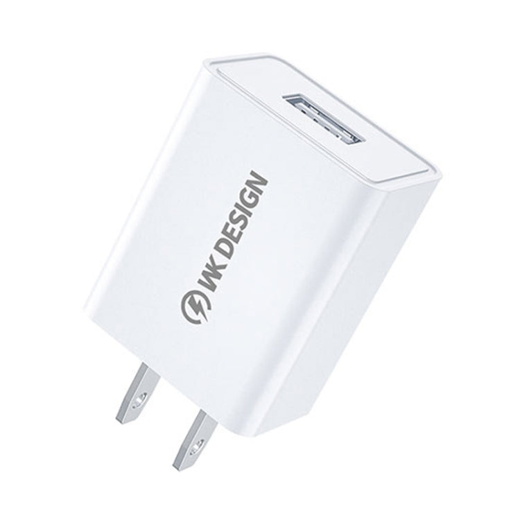 WK WP-U118 10W Single USB Port Travel Charger Power Adapter US Plug