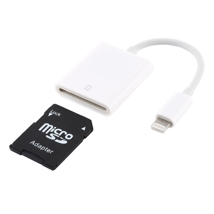 NK105 8 Pin to SD Card Camera Reader Adapter Compatible with IOS 9.1 and above