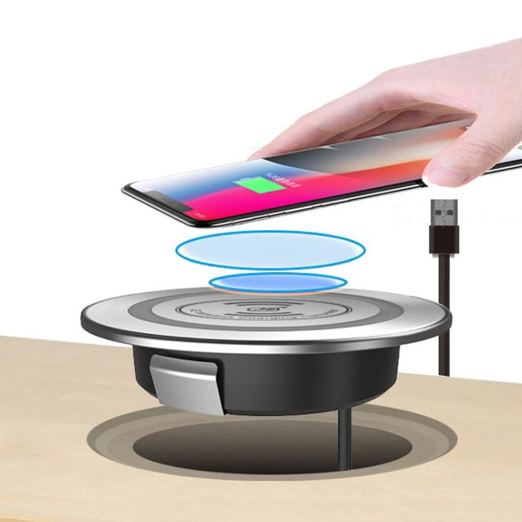 KP-ZMC Integrated Desktop Wireless Charger with PD + USB Interface Cable Length: 1.2m