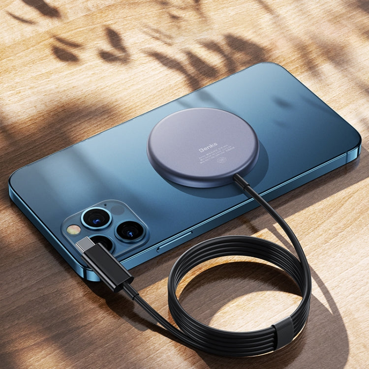 Benks W06 15W Portable Magnetic Wireless Charger