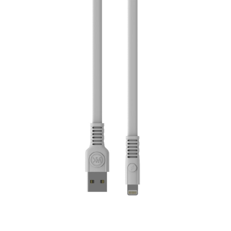 WK WDC-066 2.1A 8 PIN Cable de Carga de Carga longitud: 1m (Blanco)