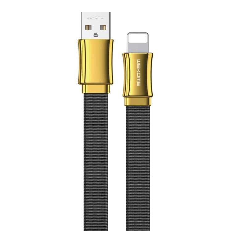 WK WDC-139 3A USB to 8 pin King Kong Serial Data Cable for iPhone iPad (Gold)