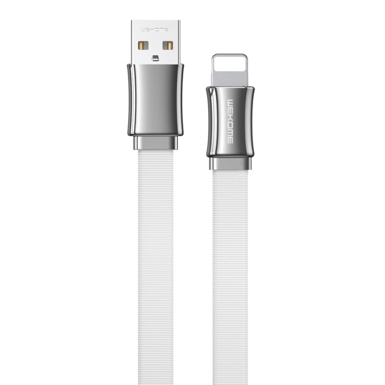 WK WDC-139 3A USB to 8 pin King Kong Serial Data Cable for iPhone iPad (White)
