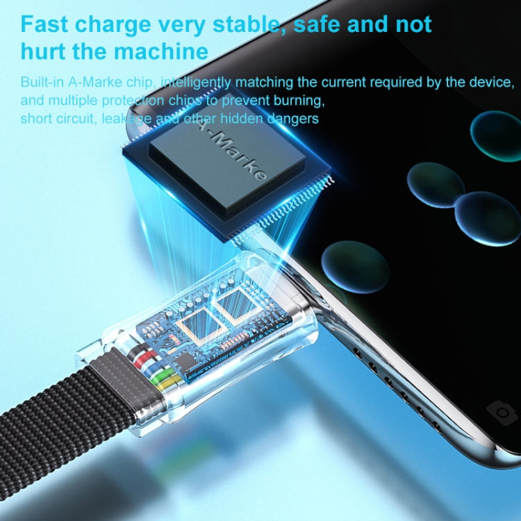 WK WDC-147 PD 20W USB to 8 pin King Super Fast Charge Charging Cable for iPhone iPad