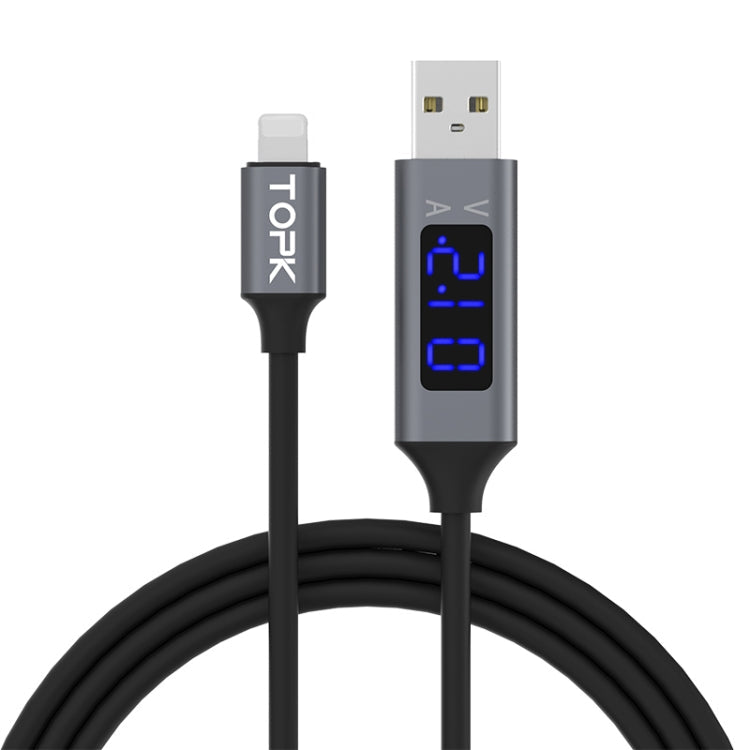 TopK 3A USB TO 8 PIN SMART Digital Digital Data Cable Length: 1M