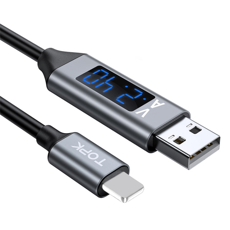 TopK 3A USB A 8 PIN SMART Digital Digital Datos DE Datos DEL Cable LONGITUD DE Cable: 1M