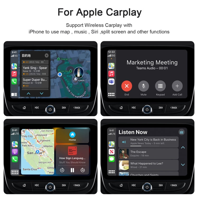 Carplay Adaptateur carplay filaire à sans fil pour iPhone