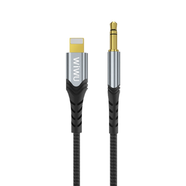 WIWU YP02 3.5mm to 8 Pin AUX STEREO Audio Cable length: 1.5m