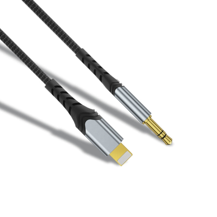 Longueur du câble audio WIWU YP02 3,5 mm à 8 broches AUX STÉRÉO : 1,5 m