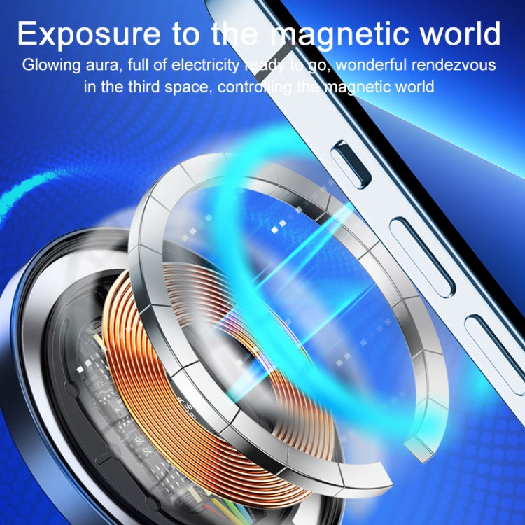 Momax UD21E Q.MAG2 Chargeur sans fil à charge rapide magnétique transparent 15 W