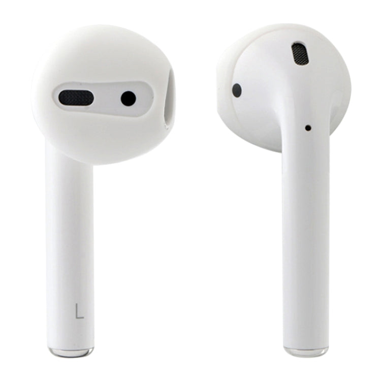 Almohadillas de silicona para Auriculares Inalámbricos con Bluetooth para Apple AirPods (Blanco)