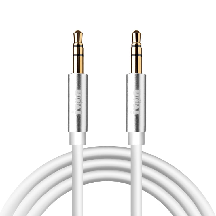 Ivon CA55 Câble audio auxiliaire 3,5 mm mâle vers mâle Longueur du câble : 1 m (blanc)