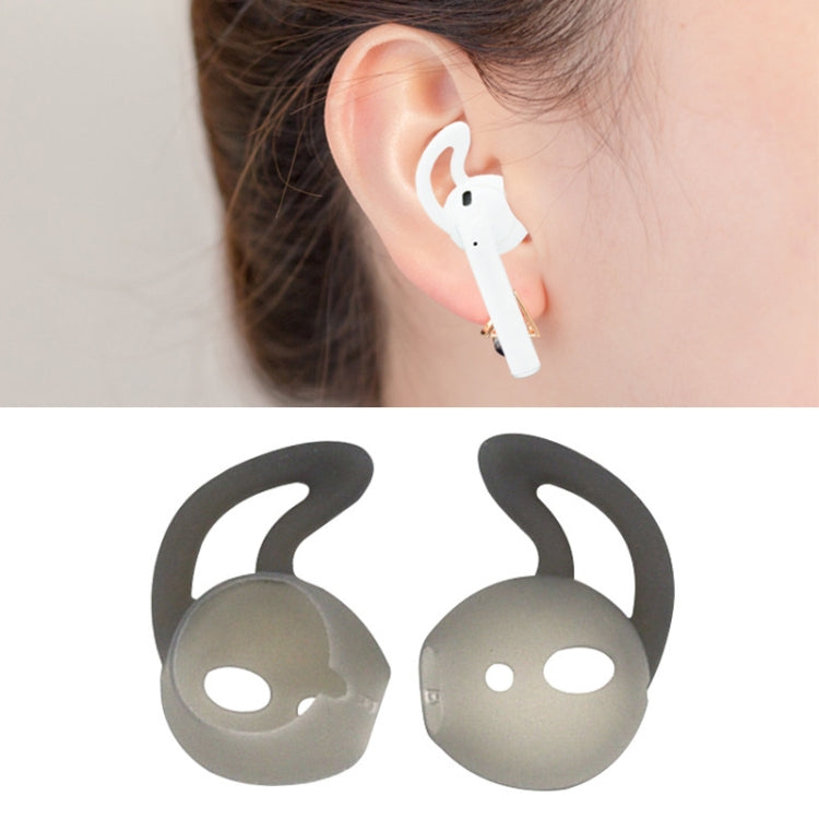 Auriculares Inalámbricos con Bluetooth Almohadillas para los Oídos de silicona para Apple AirPods (Gris)