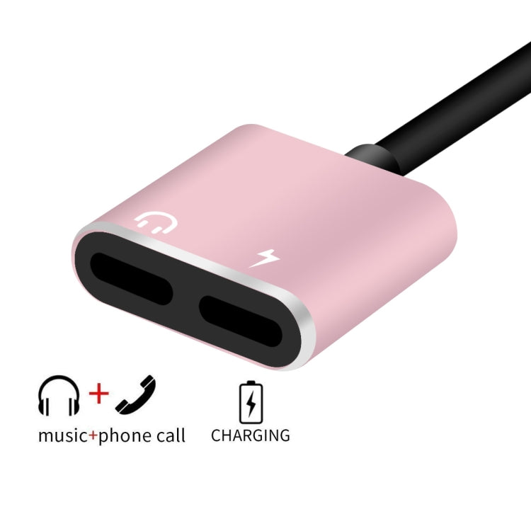 Enkay Hat-Prince HC-15 8 PIN + Cable DE Audio DE Audio DE Audio DE Carga A 8 PIN SOPORTE A IOS 15.0 (Oro Rosa)