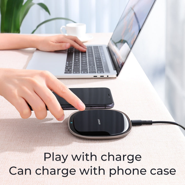 Joyroom JR-A23 Square Wireless Charger for 15 W Mobile Phone (Black)