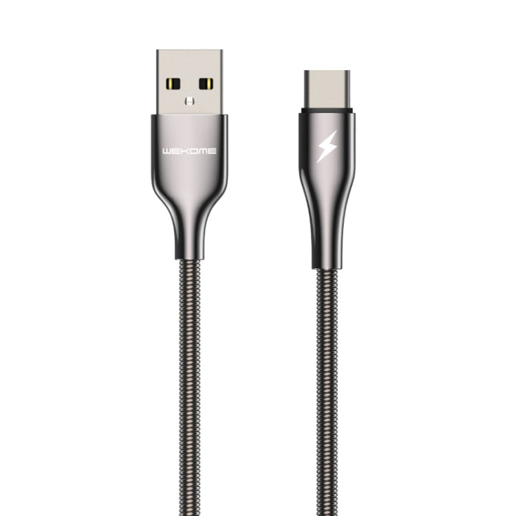 WK WDC-114a 1m 3A King Kong Pro Series USB to USB-C / Type-C Data Sync Charging Cable (Tarnished)