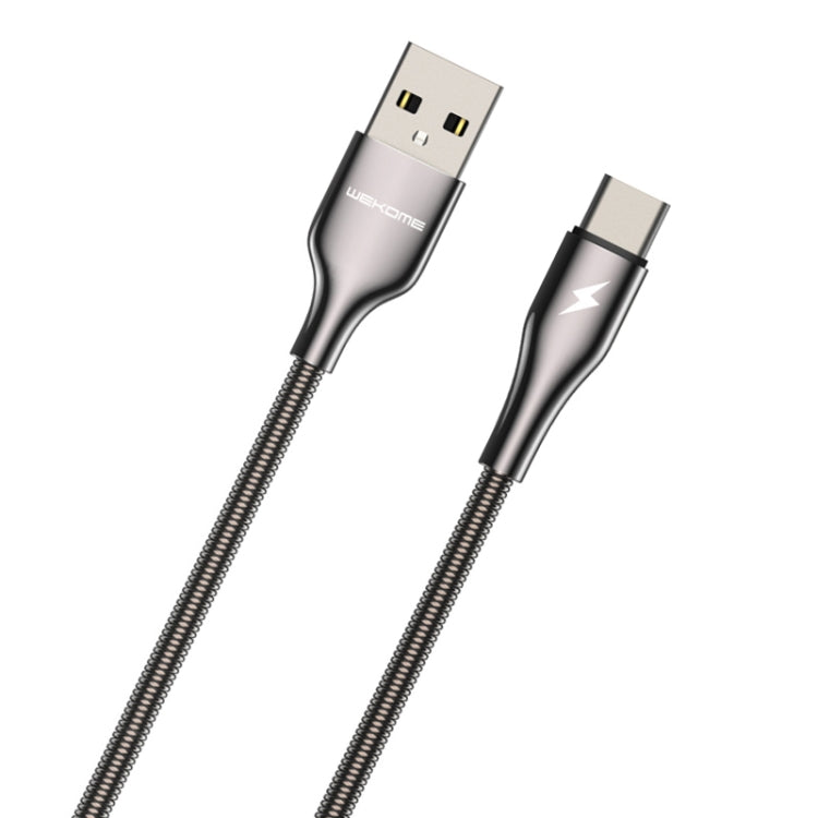 WK WDC-114a 1m 3A King Kong Pro Series USB to USB-C / Type-C Data Sync Charging Cable (Tarnished)