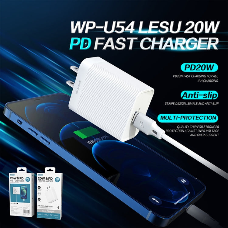 CHARGEUR RAPIDE WK WP-U54 MAX 20W MAXPEED PD