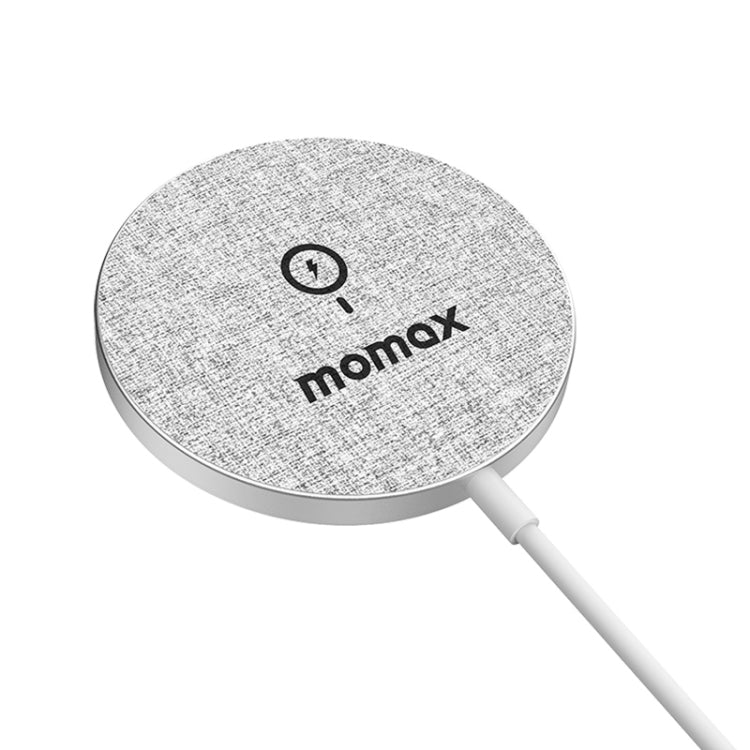 Momax UD19 Q.MAG Chargeur sans fil ultra fin Magsafe à charge rapide (gris)