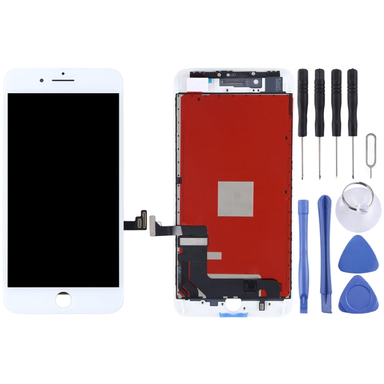Original LCD Screen and Digitizer Full Assembly for iPhone 8 Plus (White)