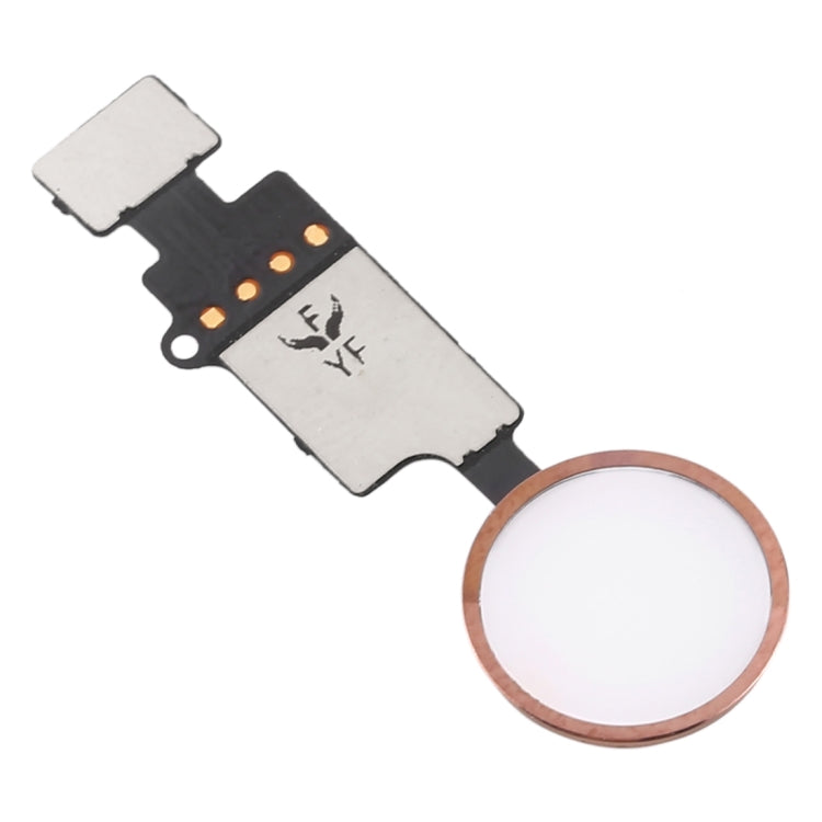 Botón de Inicio con Cable Flex (no Soporte de identificación de Huellas Dactilares) Para iPhone 8 Plus / 7 Plus / 8 / 7 (Rosa)