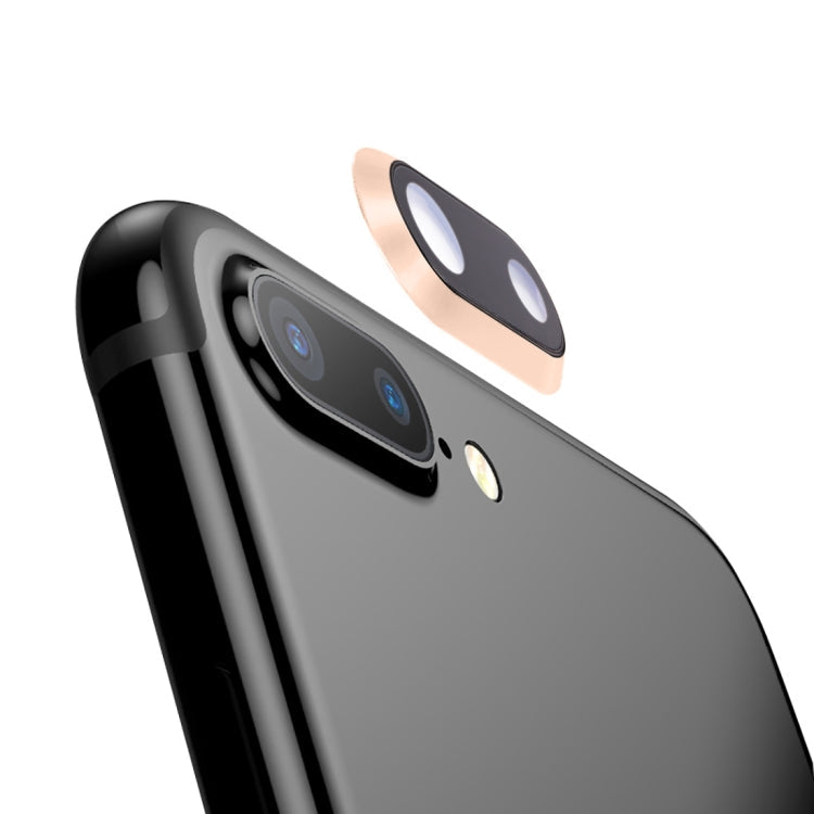 Anneau d'objectif de caméra arrière pour iPhone 8 Plus (Or)