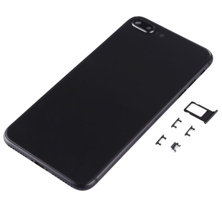 Carcasa Trasera Para iPhone 8 Plus (Negro)