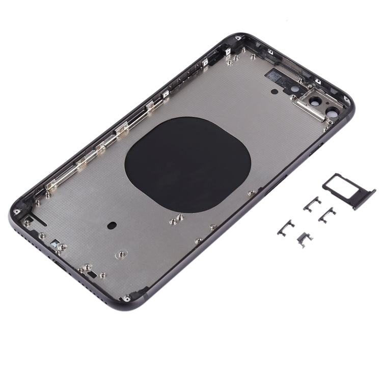 Carcasa Trasera Para iPhone 8 Plus (Negro)