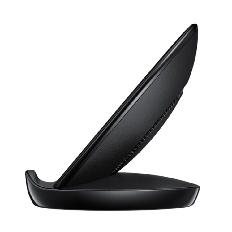 Para Samsung S9 10W Double Boils Qi Wireless Stand Charger Fast con ventilador de enfriamiento