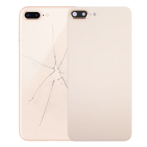 Back Cover with Adhesive for iPhone 8 Plus (Gold)