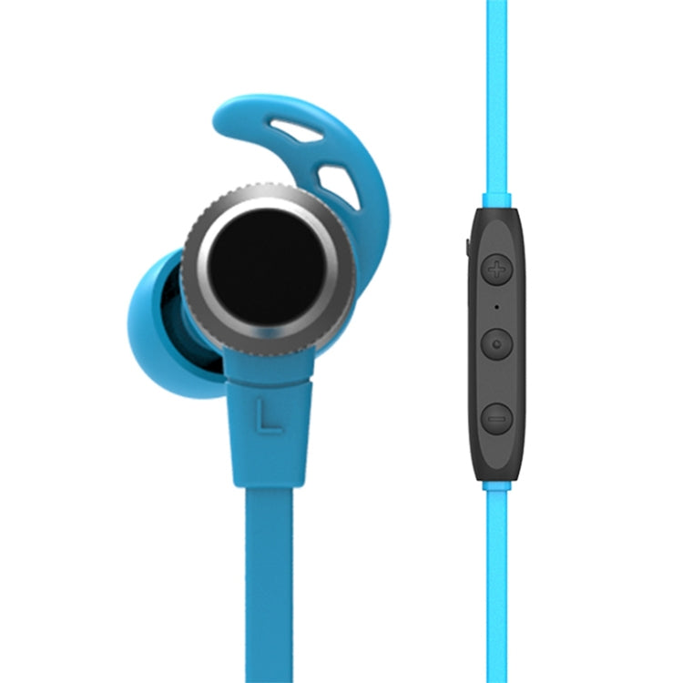 Universe XHH-O300 Magnetic Noise Canceling Headphones Wireless Bluetooth Sports Headphones for iPhone Samsung Huawei Xiaomi HTC and other Smart Phones (Blue)