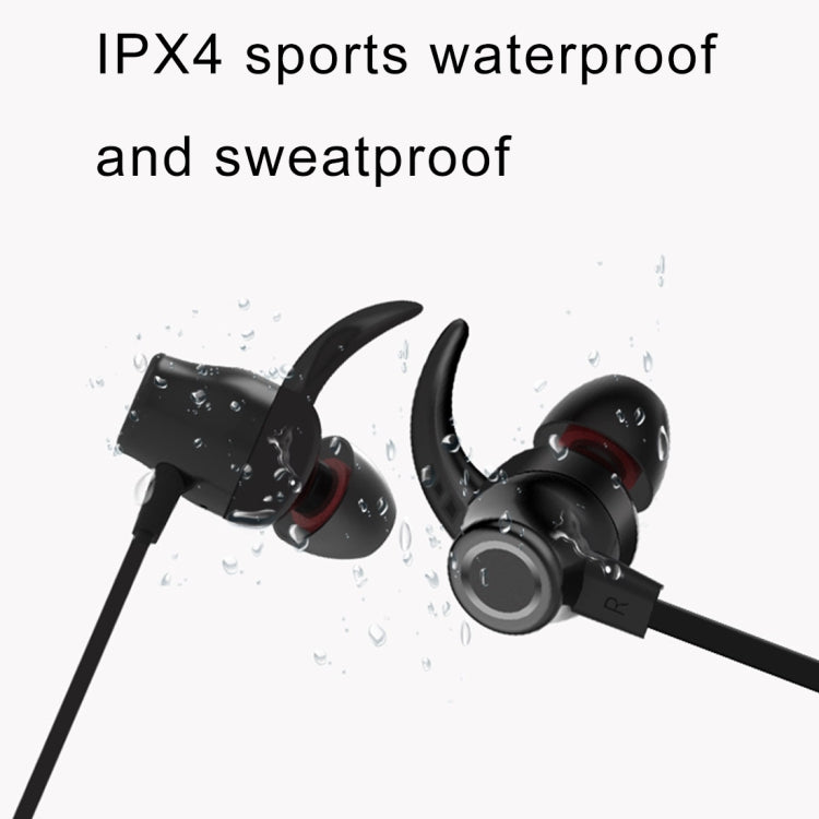 XRM-X5 Sports IPX4 Auriculares Magnéticos a prueba de agua Inalámbricos Bluetooth V4.1 Auriculares internos Stereo Para iPhone Samsung Huawei Xiaomi HTC y otros Teléfonos Inteligentes (Negro)