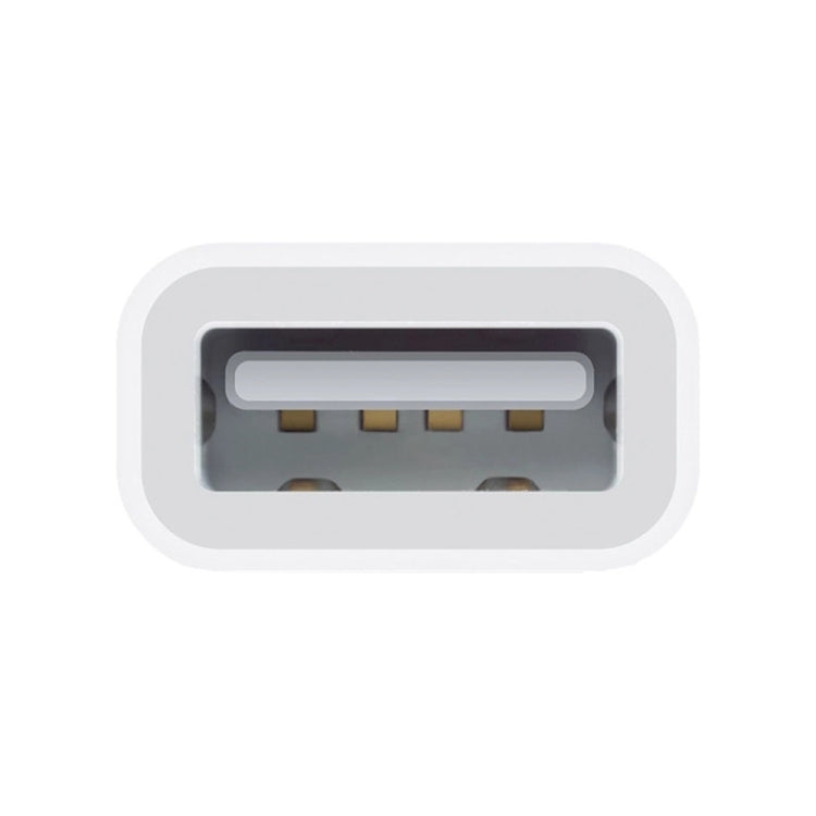 8 Pin a un solo Adaptador de cámara de Puerto USB admite el sistema IOS 9.2-11 Para iPhone iPad (Blanco)