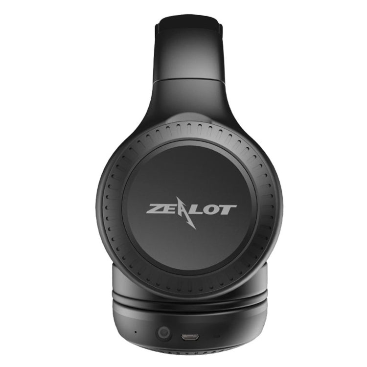 ZEALOT B20 Auriculares Stereo Inalámbricos con subwoofer Bluetooth 4.0 con Cable de Audio Universal de 3.5 mm y Micrófono HD Para Teléfonos Móviles tabletas y Portátiles (Negro)