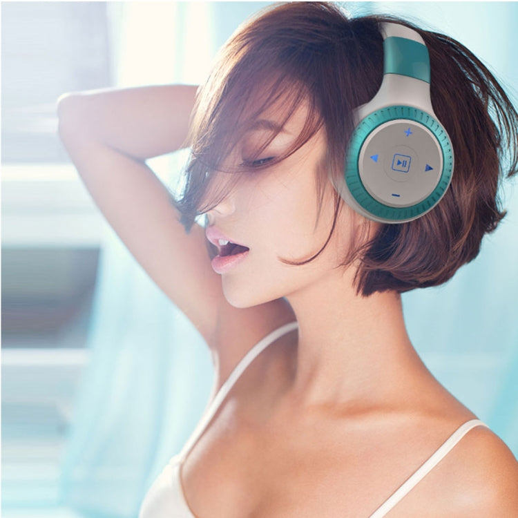 ZEALOT B20 Auriculares Stereo Inalámbricos con subwoofer Bluetooth 4.0 con Cable de Audio Universal de 3.5 mm y Micrófono HD Para Teléfonos Móviles tabletas y Portátiles (Azul)
