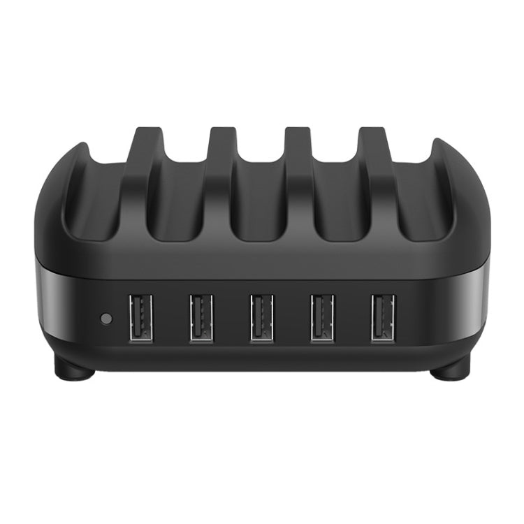 ORICO DUK-5P 40W 5 USB Ports Smart Charging Station with Phone and Tablet Holder (Black)