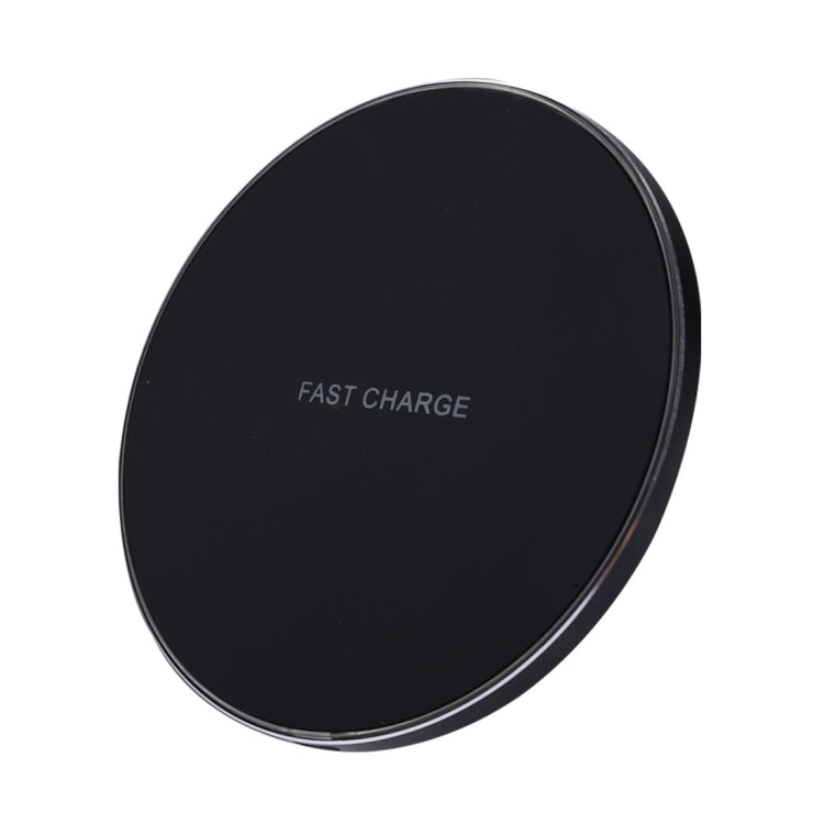 Q21 Quick Charge Wireless Charging Station with Indicator Light for iPhone Galaxy Huawei Xiaomi LG HTC and other QI Standard Smartphones (Black)